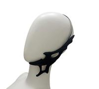 Molletta per capelli versatile a forma di corno di Halloween, clip piatta per Halloween, forcina per capelli scura elegante per cosplay