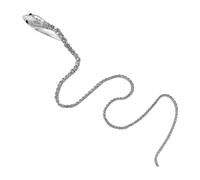 Molletta per capelli versatile con ciondolo a forma di serpente, accessorio per capelli alla moda per feste e uso quotidiano