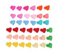 Molletta per Chioma a Cuore Piccola 39 Pezzi in Plastica