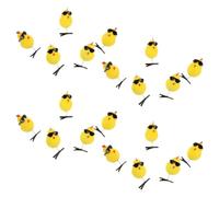 Molletta per Chioma a Forma di Pulcino Giallo, Clip a Molla | Design Cartoon Vivace, Ferro e Stoffa, per Uso Quotidiano e Feste, Finitura Soffice, Presa Sicura
