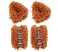 Mollette a Pinza per Chioma Orecchie di Gatto, 4 Pezzi in Peluche | Morbide e Confortevoli, Fissano Ciocche Ribelli, Stile Carino Kawaii da Principessa, per Donne e Bambine