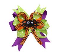 Mollette a Più Colori,Fermaglio per Capelli con Nastri,Bella Forcina In Stile Multiplo per Neonate e Bambini Come Regalo di Halloween, Natale e Giorno Dei Bambini,Regali Per La Prima Comunione