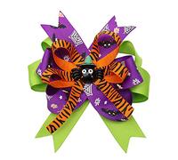 Mollette a Più Colori,Fermaglio per Capelli con Nastri,Bella Forcina In Stile Multiplo per Neonate e Bambini Come Regalo di Halloween, Natale e Giorno Dei Bambini,Regali Per La Prima Comunione