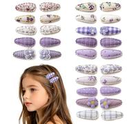 Mollette capelli bimbe, 30 pz piccole mollette viola, accessori per capelli bambina, per capelli fini, frange e lati