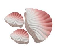 Mollette Capelli Conchiglia - 10 Cm Mollette | PVC Molletta - Set 3 Mollete A Granchio Effetto Opaco Sfumato Antiscivolo, Presa Forte Per Donna Ragazze Uso Quotidiano Spiaggia Eventi