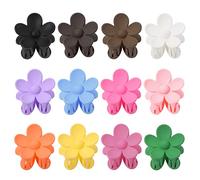 Mollette Capelli Donna 12 Pezzi Fiore Pinze Per Capelli Piccolo Fermaglio per Capelli Plastica Mollette Capelli Carino Antiscivolo Piccolo Gli Pinze Capelli Essere un Regalo di Festa