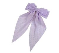 Mollette Capelli Donna 3 pezzi di fermaglio for capelli grande con fiocco in chiffon for copricapo, fermaglio a molla for la parte posteriore della testa, gioiello svolazzante(Style2)