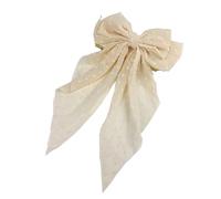 Mollette Capelli Donna 3 pezzi di fermaglio for capelli grande con fiocco in chiffon for copricapo, fermaglio a molla for la parte posteriore della testa, gioiello svolazzante(Style8)