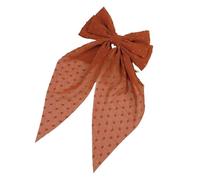 Mollette Capelli Donna 3 pezzi di fermaglio for capelli grande con fiocco in chiffon for copricapo, fermaglio a molla for la parte posteriore della testa, gioiello svolazzante(Style3)