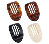 Mollette Capelli Donna,4 PCS Fermaglio Capelli Pinze Ovali per Capelli per Capelli Sottili e Spessi