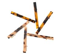 Mollette Chioma Donna 6 Pezzi Acetato Stampa Leopardata per Frangia | Leggere e Confortevoli, Molla in Metallo, per Chioma Medi e Servizi Fotografici, Eventi Speciali