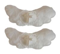 Mollette for artigli, accessori for capelli, fermagli for capelli da donna, Mollette for capelli con ali d'angelo Mollette for capelli con croce gotica a forma di cuore for donne Accessori for capelli