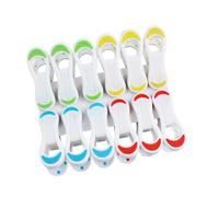 Mollette for bucato resistenti for stendere la biancheria, confezione multipla, clip in plastica antiruggine, resistenti, for uso interno ed esterno, clip colorate for stendere la biancheria, tenuta s