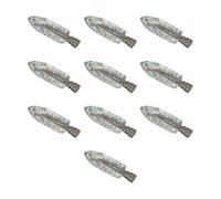 Mollette Forcina per capelli Senza piega Fermaglio per capelli Stella Paillettes metalliche Mazzi Copricapo stella Accessori per capelli in resina argentata per bambini