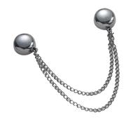 Mollette magnetiche per vestiti, mollette magnetiche in metallo con catena, multifunzionali, alla moda, per polsini, sciarpe, pantaloni, donne, coprivestiti, vita, sciarpa, hijab