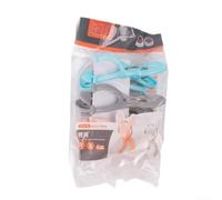 Mollette per Bucato Antivento in Plastica Robusta con Molla - Presa Salda per Lenzuola e Trapunte 5.6cm(C)