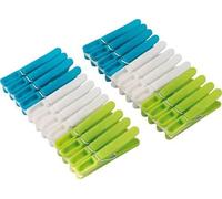 MOLLETTE PER BUCATO IN PVC Colori assortiti - 8x1x1,6/2,6 mm. cf. 24 pz