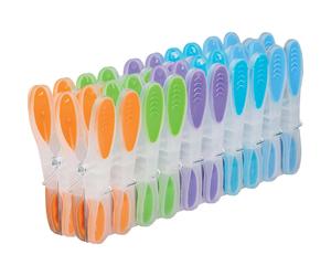 Mollette per bucato Vileda La Molletta Soft Peg 20 pz Multicolore