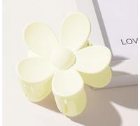 Mollette per capelli a forma di fiore bianco, grandi e spesse, per acconciature dolci e accessori per capelli