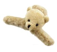 Mollette per capelli a forma di orsetto in peluche marrone, spesse e lunghe, accessori per capelli per donne e ragazze, per capelli spessi, capelli piccoli, artiglio per capelli sottili, fermagli per