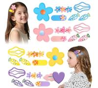 Mollette per Capelli Bambina, 24Pcs mollette caramelle per capelli,Fermagli CapelliBambina,accessori per capello color caramella adatti a bambine, bambini e adolescenti, con vari motivi