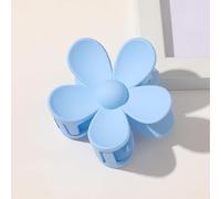 Mollette per capelli blu a forma di fiore, grandi e carine, grandi fermagli per capelli a tenuta forte per donne capelli sottili per donne capelli spessi, accessori per capelli