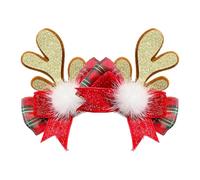 Mollette per capelli da donna, fermagli per capelli natalizi | Mollette per capelli con corna di Natale | Bellissimi fermagli per capelli spessi per capelli natalizi per feste di eventi nata