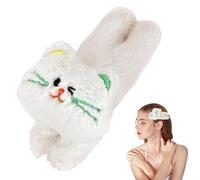 Mollette per capelli di gatto da donna in peluche clip per capelli antiscivolo clip per capelli clip per capelli a forma di gatto fiocchi per capelli piccoli e portatili per