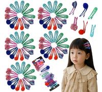 Mollette per capelli glitterate, 60 pezzi, Trolls glitterate, accessori per lo styling dei capelli per bambini, ragazze, donne, accessori per capelli fai da te, idea regalo, 5,5 cm