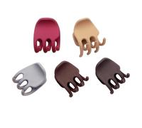Mollette per Chioma Clip Piccole 5 Pezzi in Acrilico Opaco Donna | Viaggi e Uscite, Decorazione Chioma, Facile da Portare, per Ragazze e Donne Colore Casuale