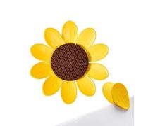 Mollette per chip, 10 pezzi, a forma di petali di girasole, riutilizzabili, clip magnetiche per sigillare gli alimenti, per snack, pane, cereali, cucina e stoccaggio, frigorifero, gelati