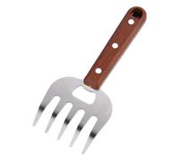 Mollette per frammentazione con comoda impugnatura: robusto utensile da cucina in acciaio, pratici artigli per carne, strumento da cucina per pollo, carne di manzo, utensile da cucina funzionale