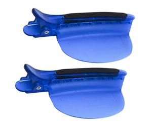 Mollette Per La Divisione Dei Capelli | Fermagli Separatori Per Capelli,Set Di Due Mollette Isolanti Termiche Per Acconciature Veloci Con Fermaglio Per Extension E Colpi Di Sole