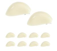 Mollettine Chioma Piccole a Forma di Aglio 20 Pezzi Beige