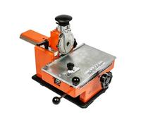 Molloparts metallo semiautomatico della goffratura dello strato dell'etichetta di 2mm che timbra macchina della marcatura della stampante