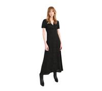 Molly Bracken, ,Dresses ,Donna ,Nero ,L Abito lungo tono su tono - Nero