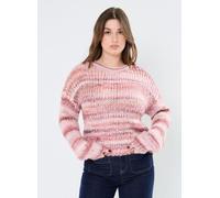 Molly Bracken - LADIES KNITTED SWEATER LA1376CN Rosa - Abbigliamento XS Rosa