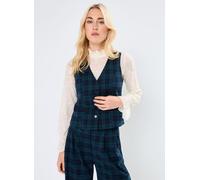 Molly Bracken - LADIES WOVEN SLEEVELESS TEDDY JACKET Blu - Abbigliamento XS Blu