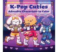 Molly Gum Coloring K-Pop Cuties (Tascabile)