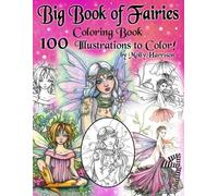 Molly Harrison Big Book of Fairies Coloring Book - 100 Pages of Flow (Tascabile)