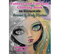 Molly Harrison Fantasy and Fairytale Art Coloring Book in Grayscale (Tascabile)