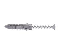 Molly m27831-xj 2 NYL tasselli con vite diametro 8 mm, Grigio, Set di 10 pezzi