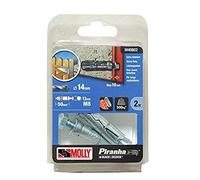 Molly m408501pb-xj bulloni a espansione 50 pezzi M8, grigio, Set di 50 pezzi