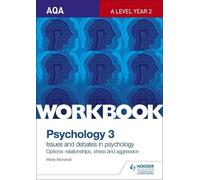 Molly Marshall AQA Psychology for A Level Workbook 3 (Tascabile)