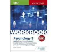 Molly Marshall OCR Psychology for A Level Workbook 3 (Tascabile)