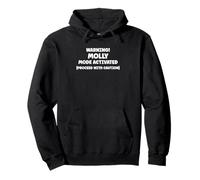 Molly Personalized Women's Gift Custom Molly Felpa con Cappuccio