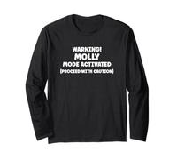 Molly Personalized Women's Gift Custom Molly Maglia a Manica