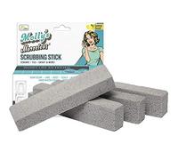 Molly's Marvelous - Bastoncini di pietra pomice per piastrelle, bagno e cucina, strumento per la pulizia della casa, 4 pezzi