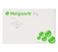Melgisorb(R) Ag Medicazione 5x5cm MOLNLYCKE HEALTH CARE 10 Pezzi