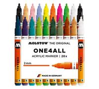 Molotow 200163 Kit 2 da 20 Pennarelli One4All 127HS